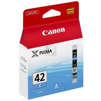 Original Canon 6385B001 / CLI-42C Tinte cyan