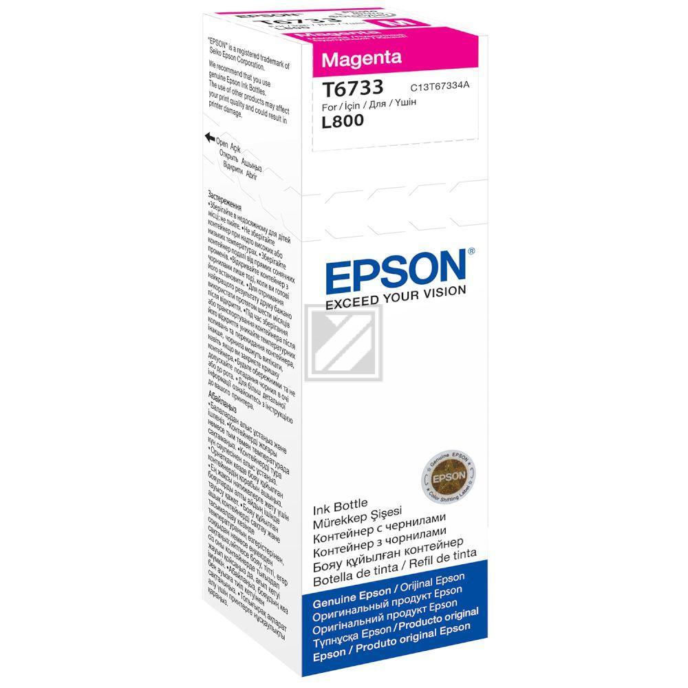 Original Epson C13T67334A / T6733 Tinte magenta