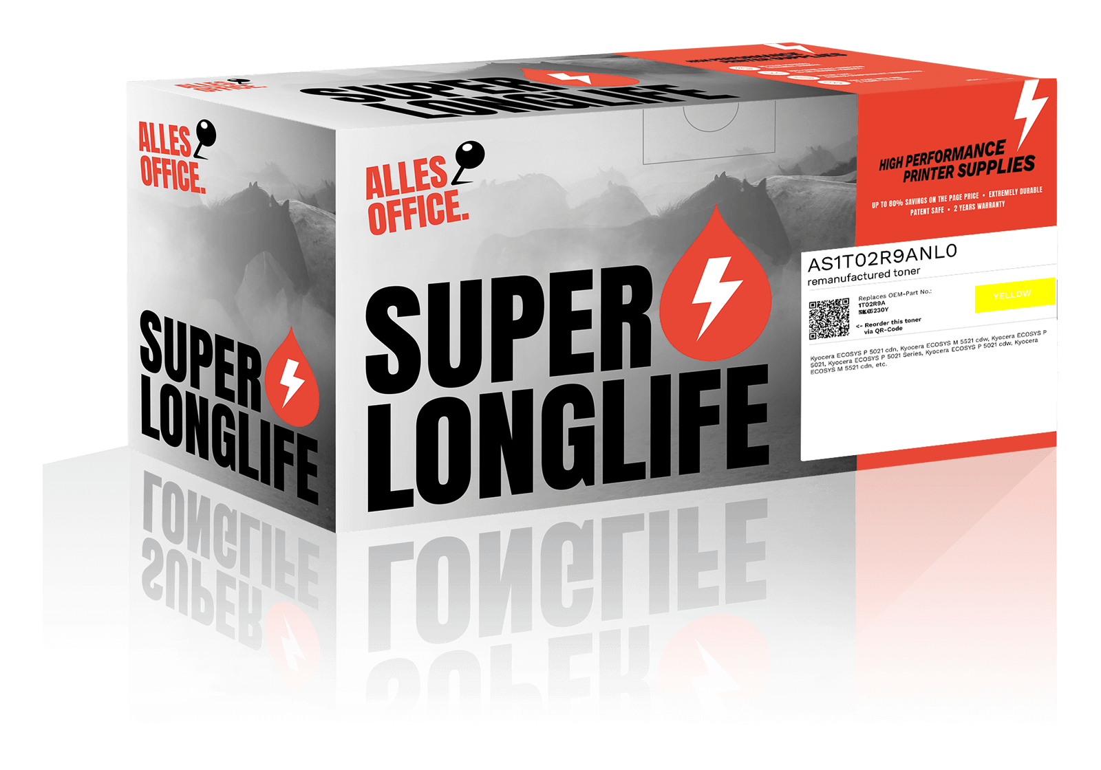 Superlonglife Kyocera 1T02R9ANL0 / TK-5230Y Toner gelb