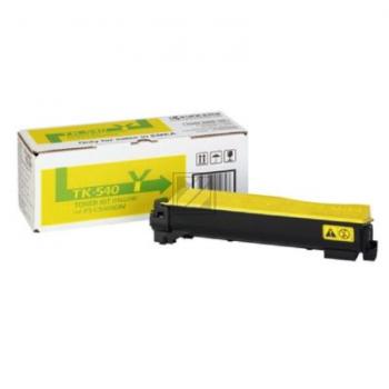 Original KYOCERA 1T02HLAEU0 / TK-540Y Toner gelb Kyocera Toner-Kit gelb (1T02HLAEU0, TK-540Y)