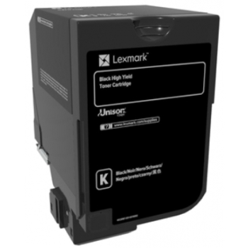 Original Lexmark 74C0H10 Toner schwarz
