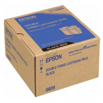 Original Epson C13S050608 / 0604 Toner cyan
