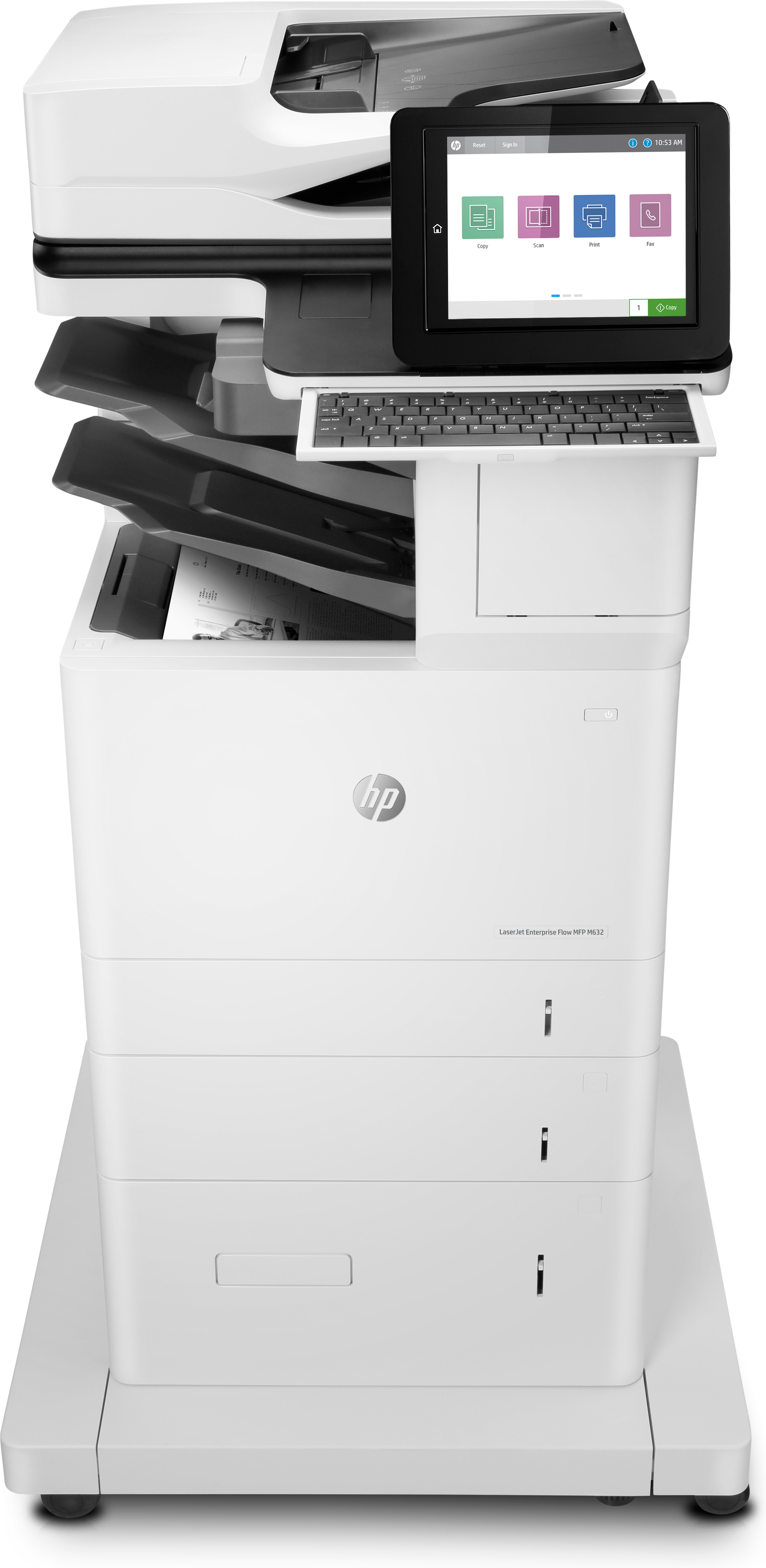 HP LaserJet Enterprise Flow M632z Laser A4 1200 x 1200 DPI 61 Seiten pro Minute