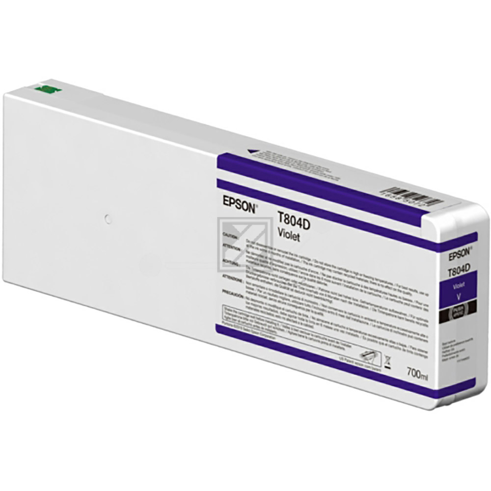 Original Epson C13T804D00 / T804D Tinte violett