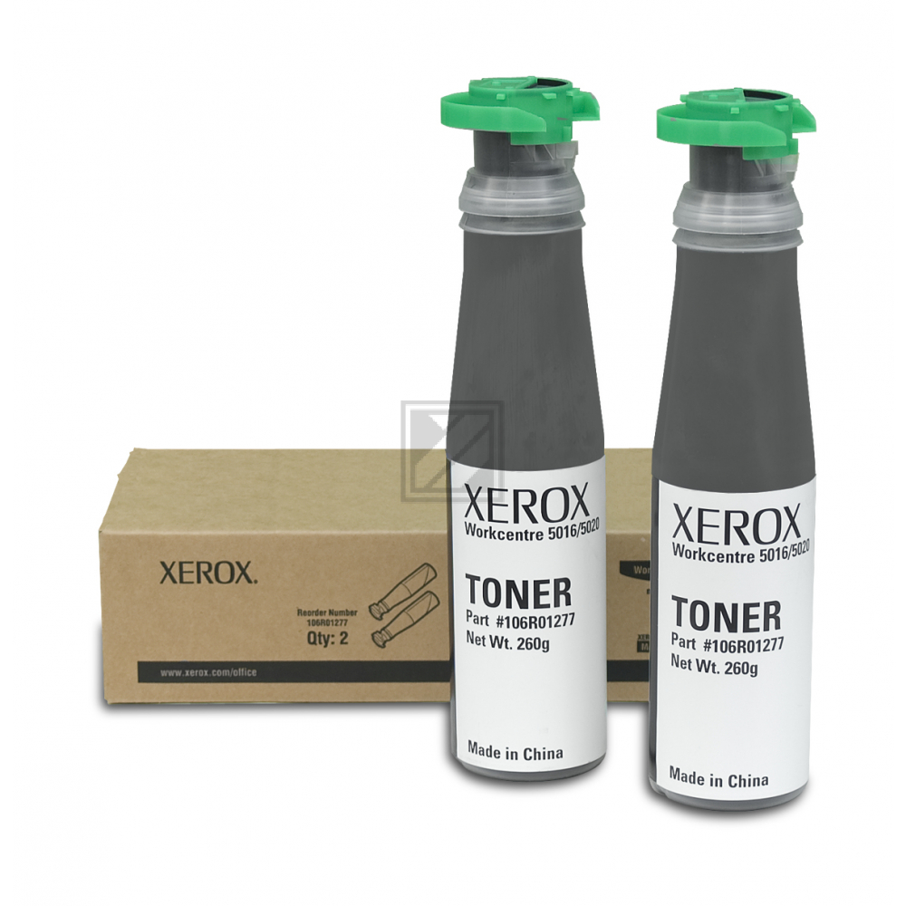 Xerox Toner-Kit 2 x schwarz (106R01277)