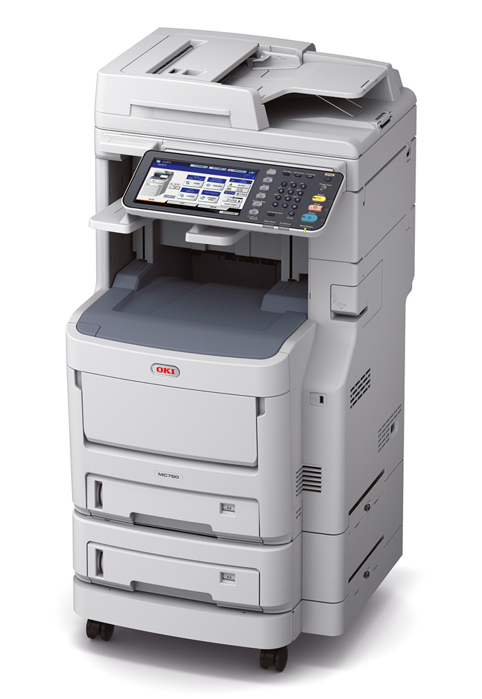 OKI MC780dfnvfax LED 1200 x 600 DPI 40 Seiten pro Minute A4