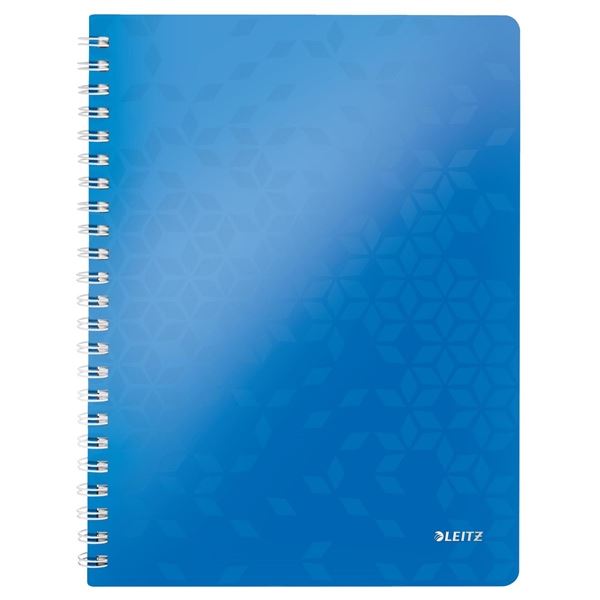 Leitz WOW A4, PP, Linie, blau