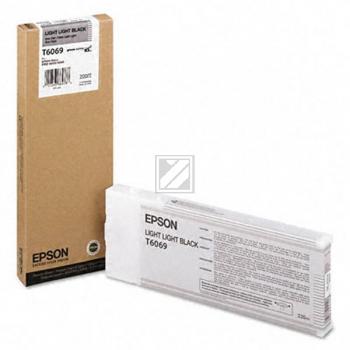 Original Epson C13T606900 / T6069 Tinte schwarz hell hell