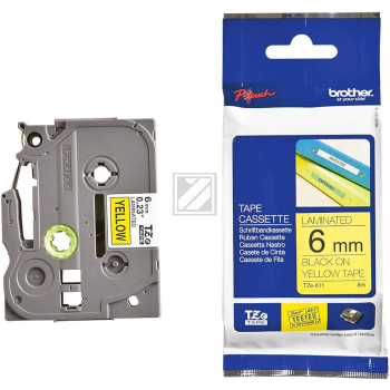 Brother TZE611 Label Etikette
