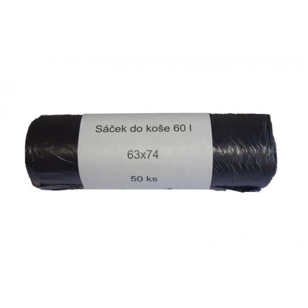 Müllsäcke - 60 l, schwarz, 50 Stück