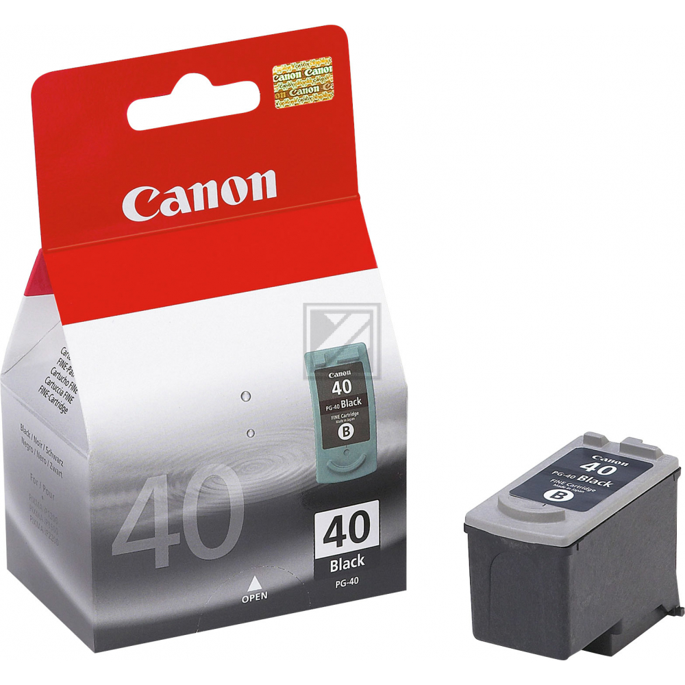 Original Canon 0615B001 / PG-40 Tinte schwarz