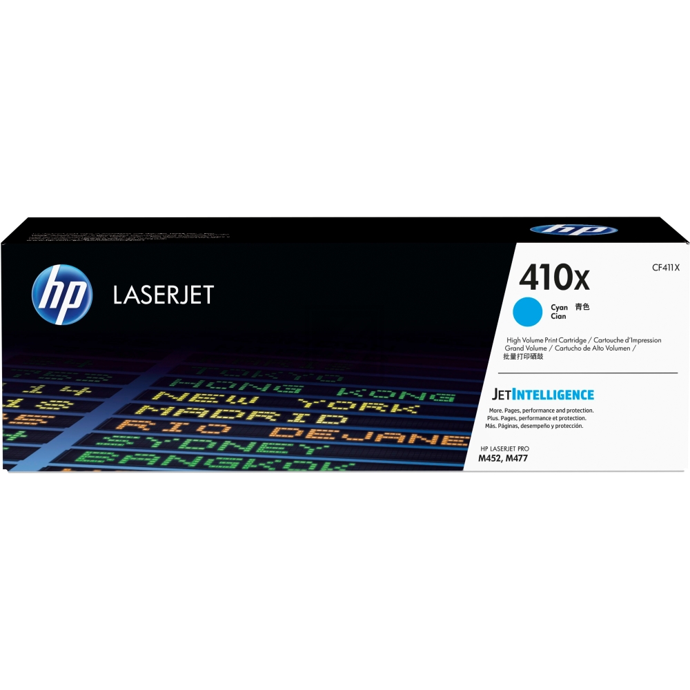 Original HP CF411X / 410X Toner cyan