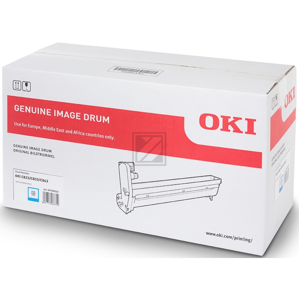 Original OKI 46438003 Trommel cyan