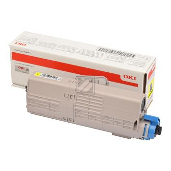Original OKI 46490401 Toner gelb