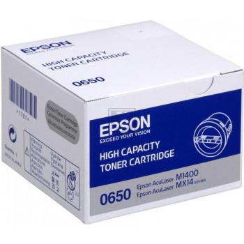 Original Epson C13S050650 / 0650 Toner schwarz