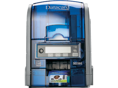 DataCard SD360 Plastikkarten-Drucker Farbstoffsublimation Farbe 300 x 300 DPI