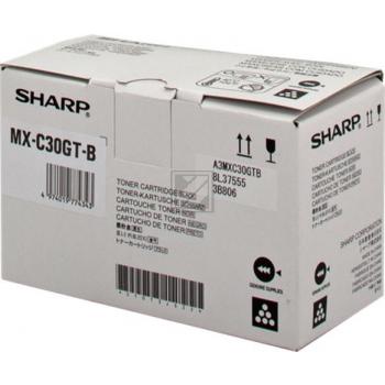 Original Sharp MXC30GTB Toner schwarz