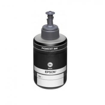 Test Epson Tintennachfüllfläschchen schwarz (C13T77414A, T7741)