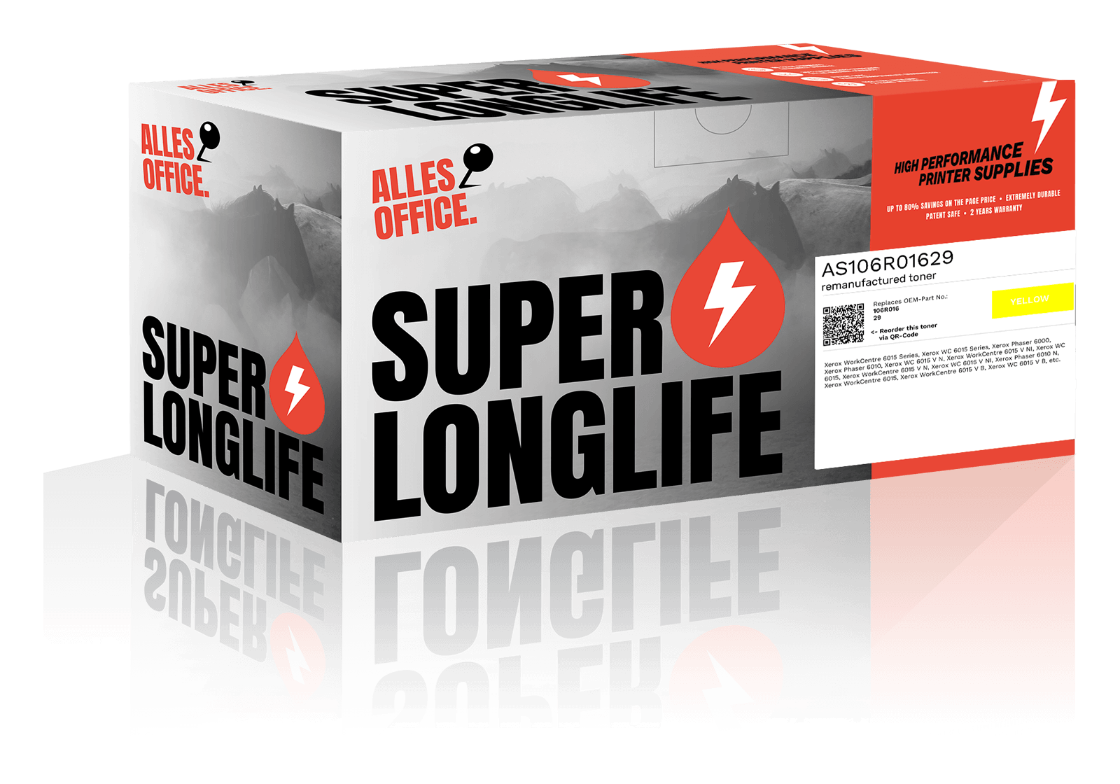 Superlonglife Xerox 106R01629 Toner gelb