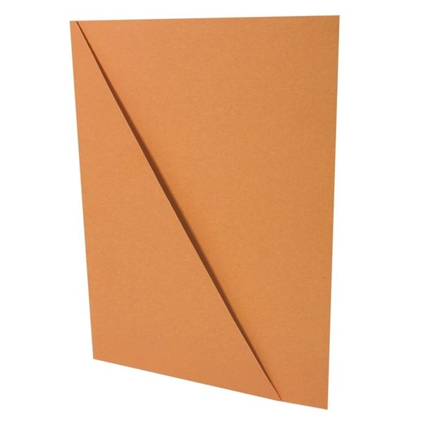 Mappen mit Ecktasche,A4,Karton,orange,1 Stück