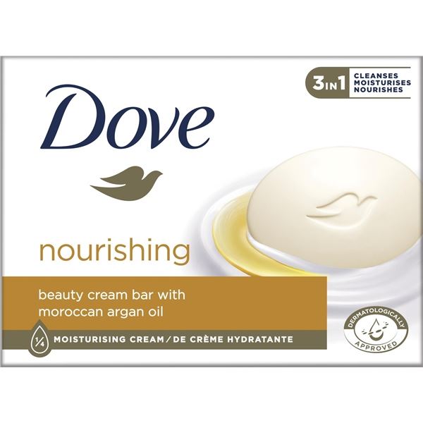 Dove Feste Seife - Arganöl, 90 g