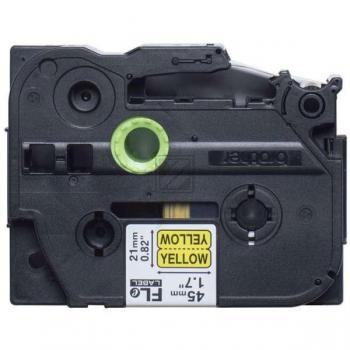 Test Brother Schriftbandkassette gelb/schwarz (FLE6511)