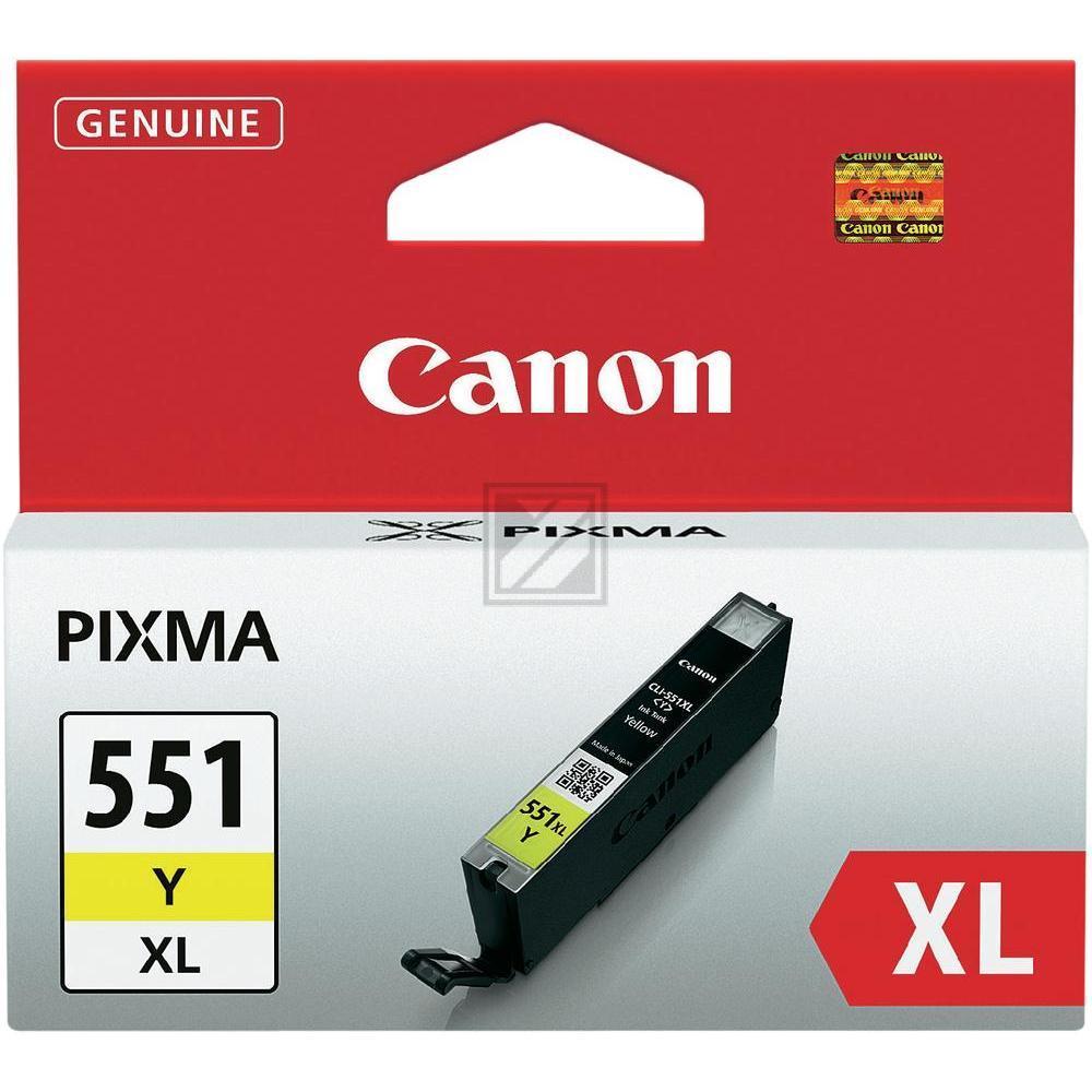 Original Canon 6446B001 / 551YXL Tinte gelb
