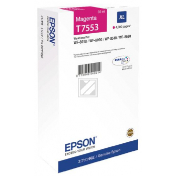 Original Epson C13T755340 / T7553 Tinte magenta
