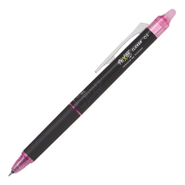 Gel-Rolle Pilot FX Point Clicker, rosa