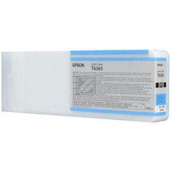 Original Epson C13T636500 / T6365 Tinte cyan hell