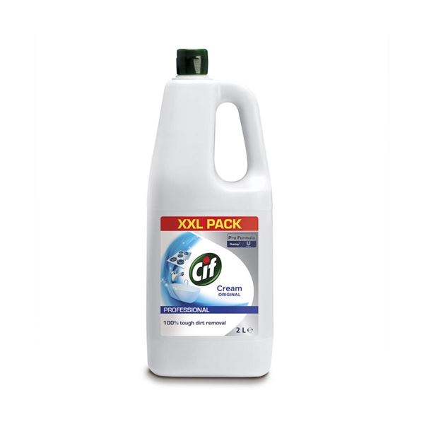 Cif-Reinigungscreme, weiß, 2 l