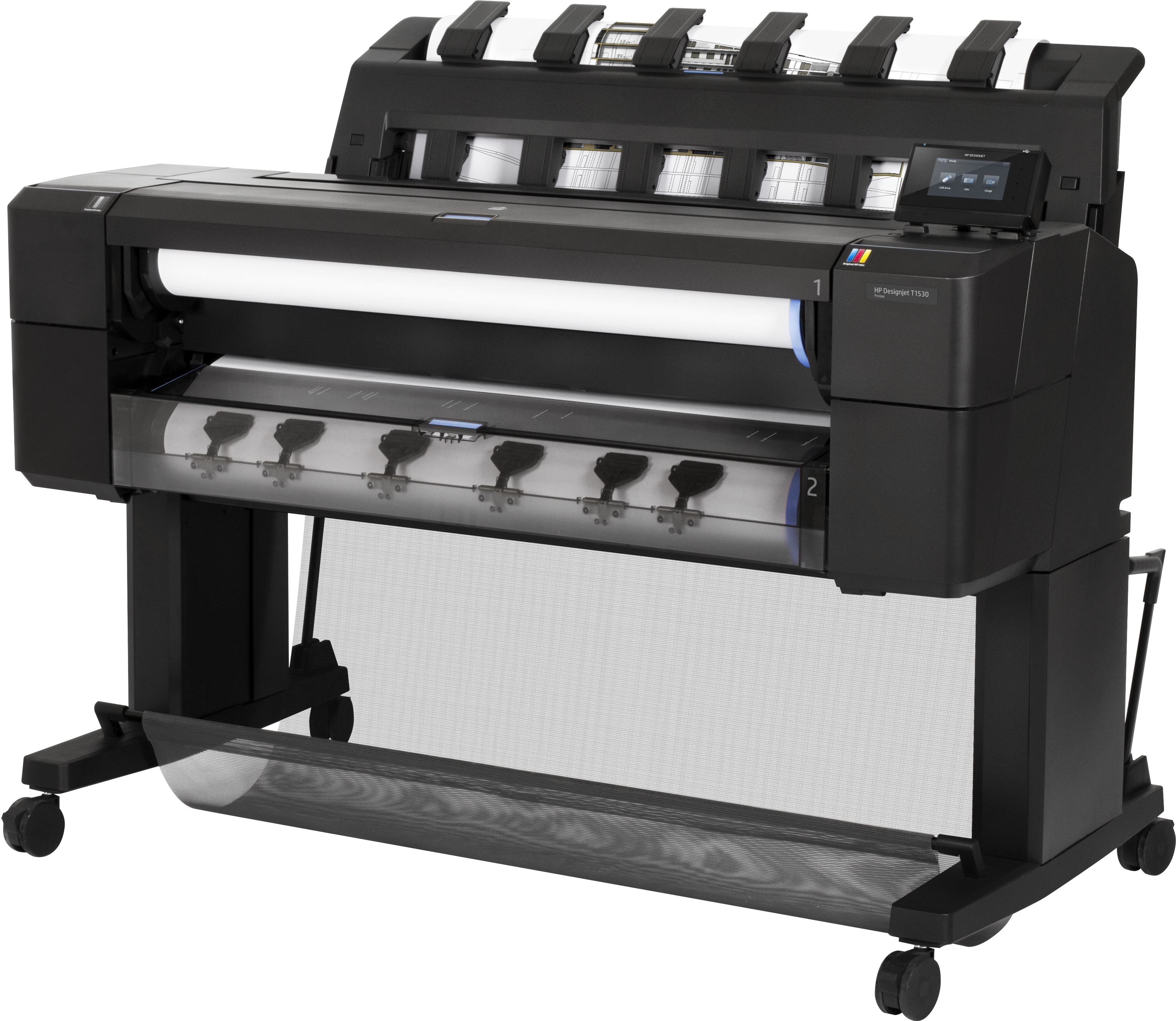 HP Designjet T1530 Großformatdrucker Thermal inkjet Farbe 2400 x 1200 DPI A0 (841 x 1189 mm) Eingebauter Ethernet-Anschluss HP Designjet T1530 Großformatdrucker Thermal inkjet Farbe 2400 x 1200 DPI A0 (841 x 1189 mm) Eingebauter Ethernet-Anschluss