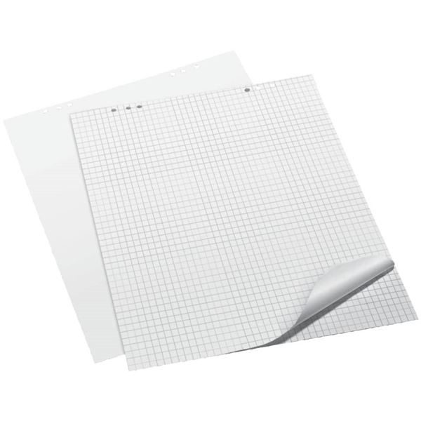 Flipchartblock Q-Connect, quadratisch, 5 x 20 Blatt