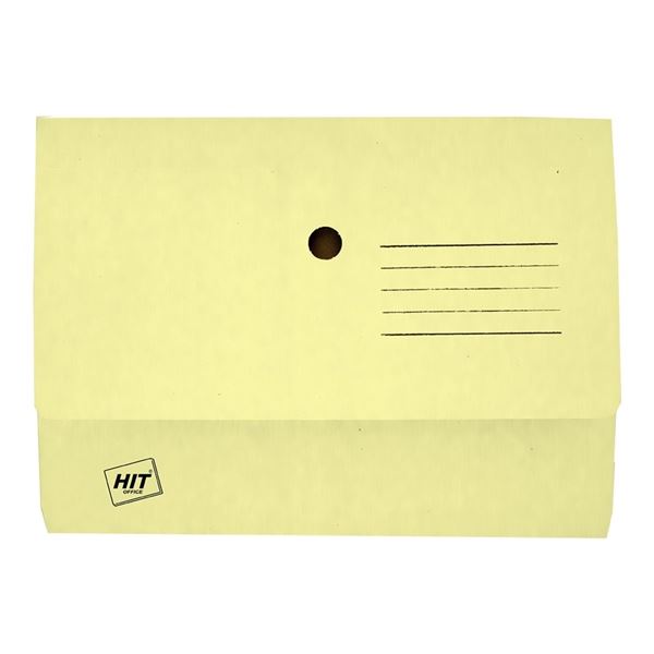Aufbewahrungstasche für Papier - A4, gelb