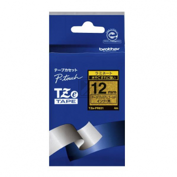 Original Brother TZEPR831 schwarz, gold