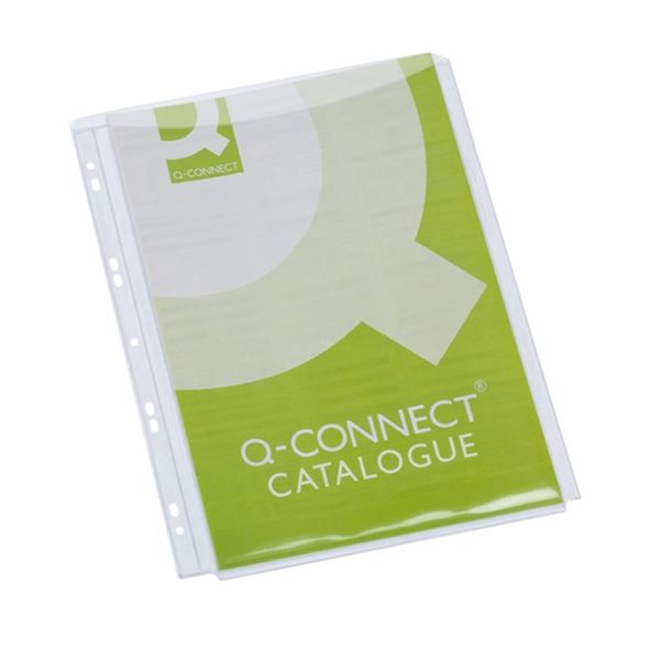 Eurocovers für Kataloge Q-Connect-A4,PP,200mic,5Stück