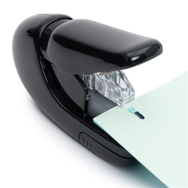 Drahtloser Hefter PLUS, 5 Blatt, schwarz