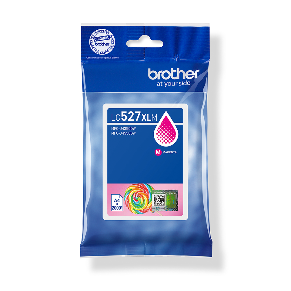 Original Brother LC-527XLM Tinte magenta
