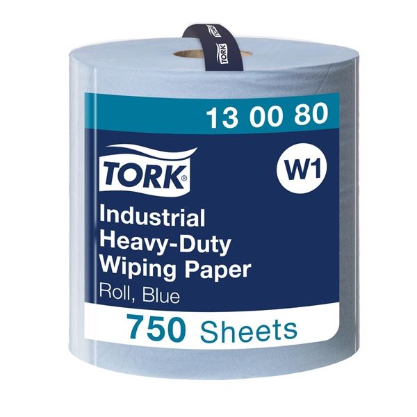 Tork Industrietücher - 3-lagig, blau, W1