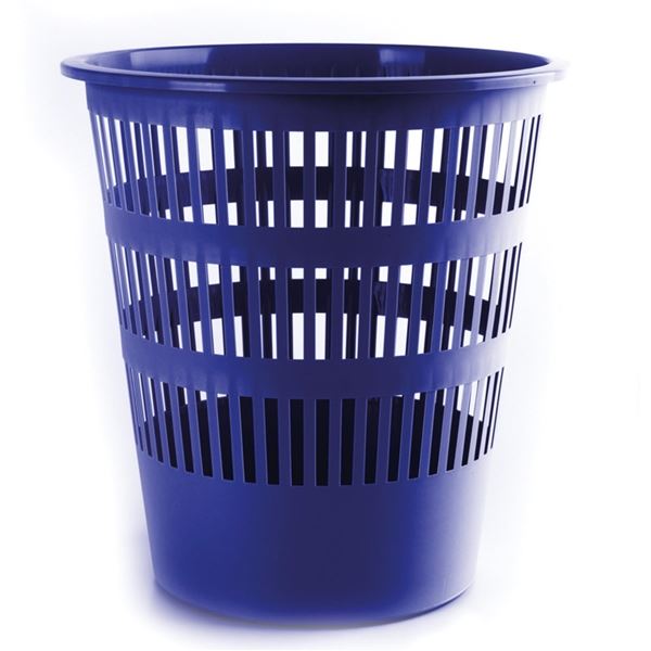 Abfallbehälter Donau, Kunststoff, 16 L, blau