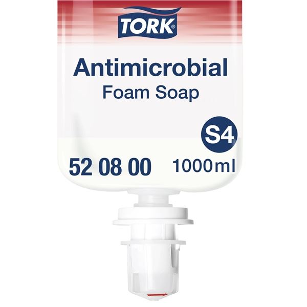 Tork Antimikrobielle Premium-Schaumseife, 1 l