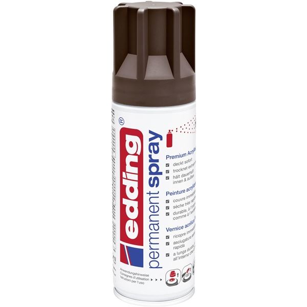 Acrylspray Edding 5200, schokoladenbraun matt