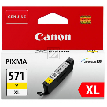 Original Canon 0334C001 / 571YXL Tinte gelb