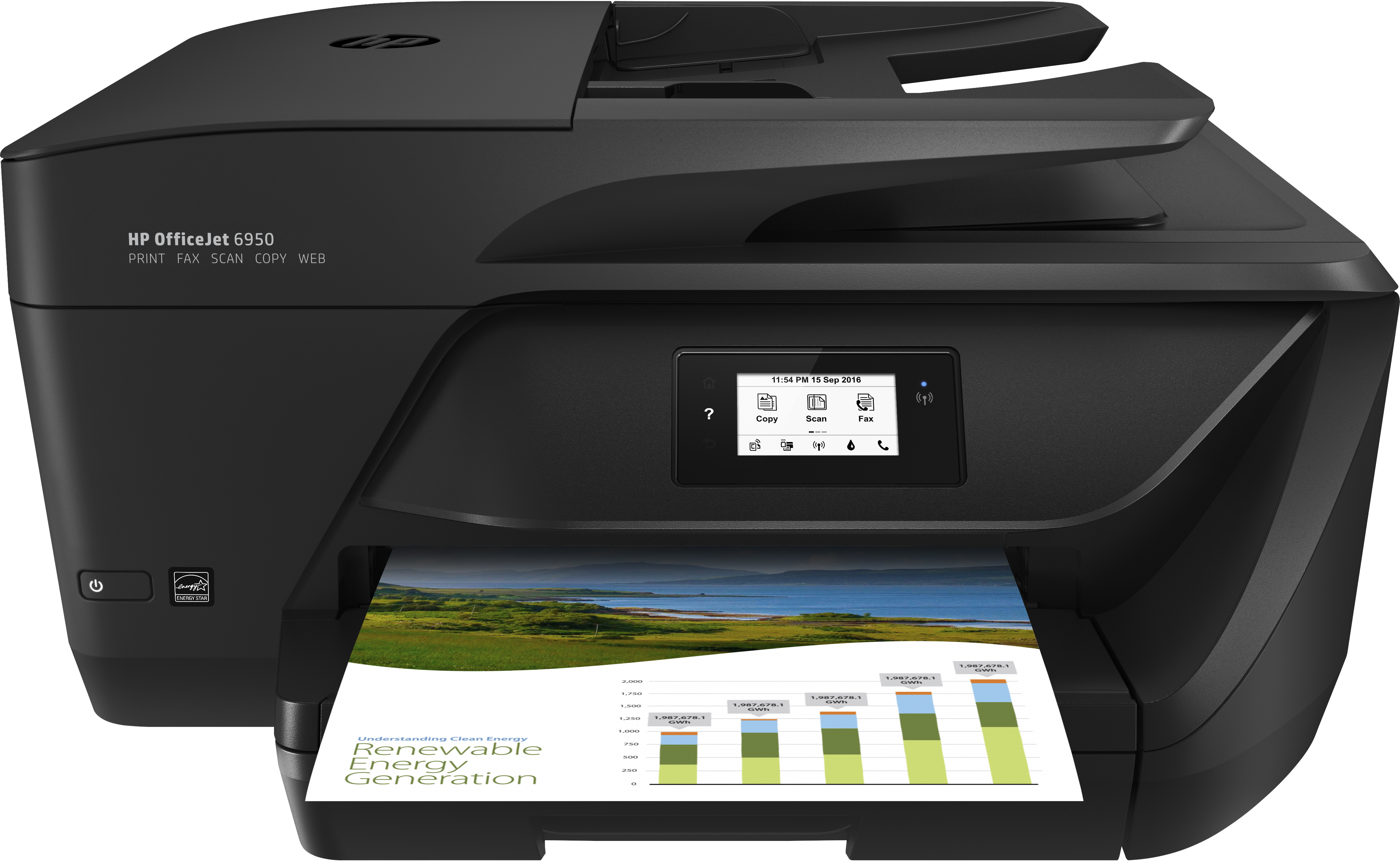 HP OfficeJet 6950 Thermal Inkjet 600 x 1200 DPI 16 Seiten pro Minute A4 WLAN