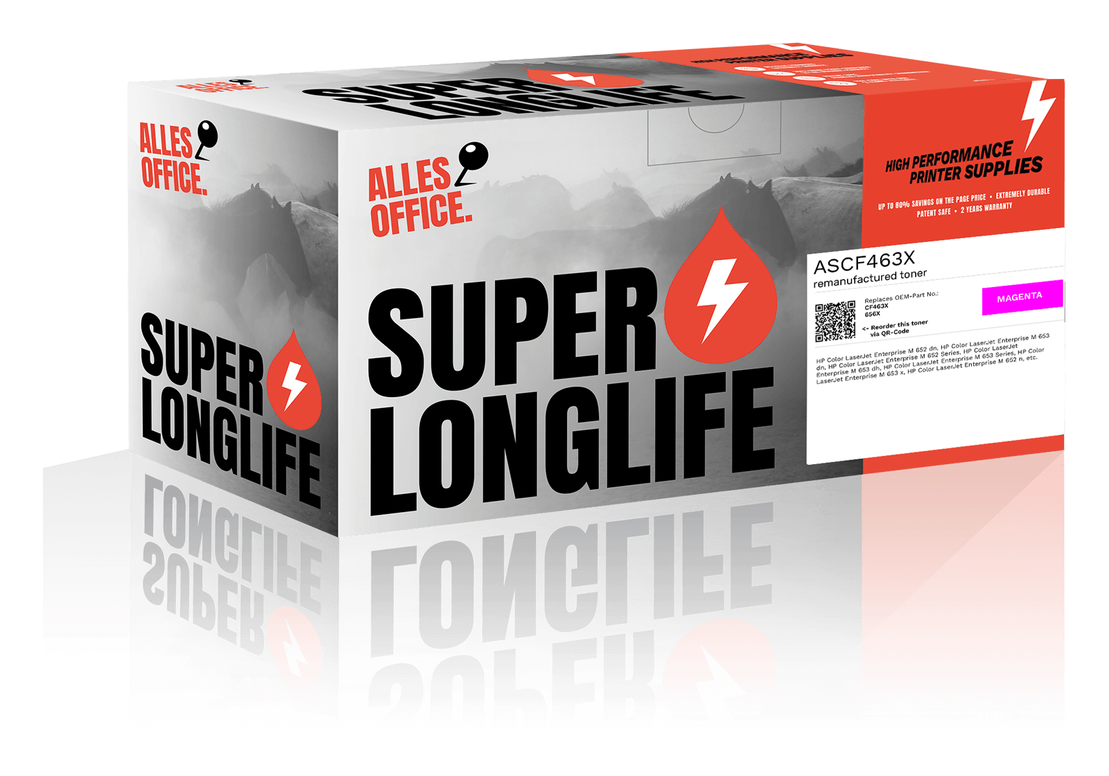 Superlonglife HP CF463X / 656X Toner magenta