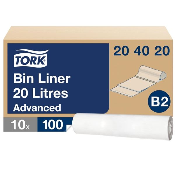 Müllsäcke Tork-B2,20 l,100 Stück,10 Rollen