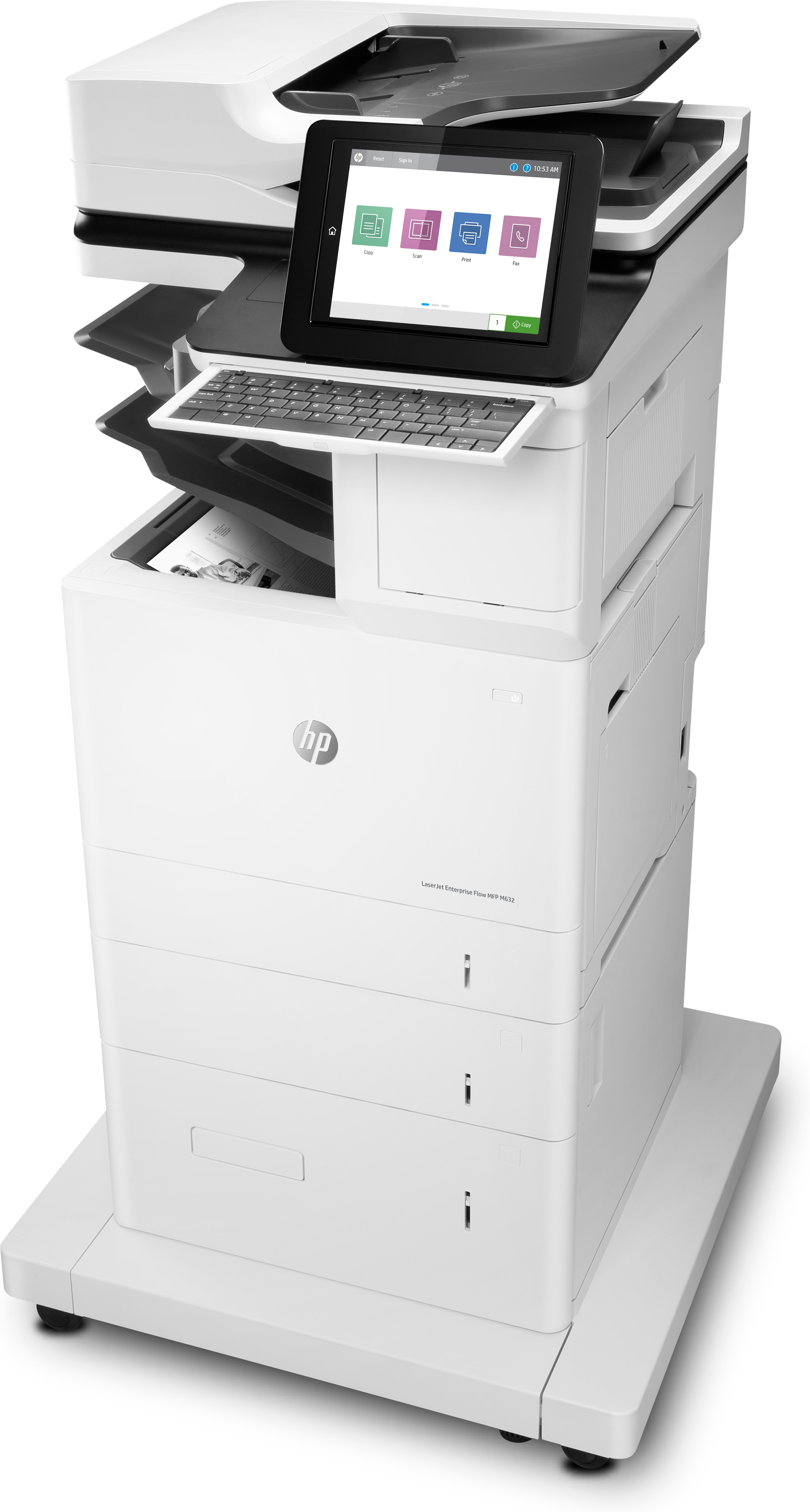 HP LaserJet Enterprise Flow M632z Laser A4 1200 x 1200 DPI 61 Seiten pro Minute