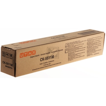Original UTAX 1T02R5BUT0 / CK-5511M Toner magenta