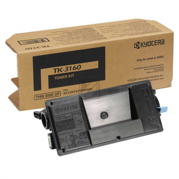 Original KYOCERA 1T02T90NL0 / TK-3160 Toner schwarz