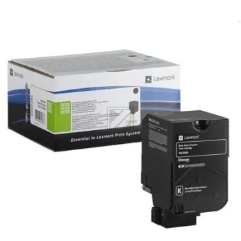 Original Lexmark 74C2HK0 Toner schwarz